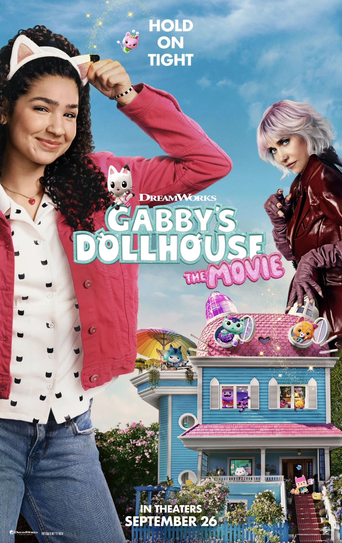 Gabby's Dollhouse: The Movie theatrical poster