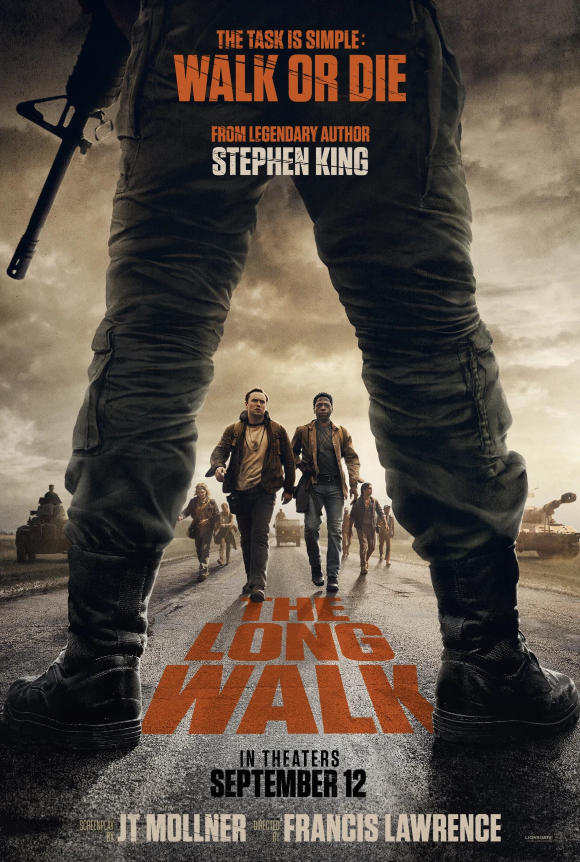 The Long Walk theatrical poster